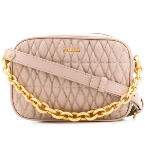 SOLD FURLA Cometa Crossbody Bag Nude - Picture 2 of 8